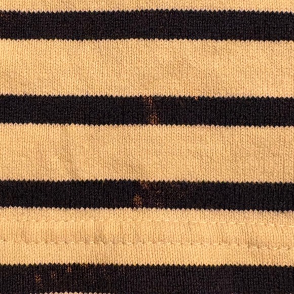 UNIQLO Striped Long Sleeve Shirt Forever 27 Loverboy Paris Graphic Print Size L - Picture 5 of 6